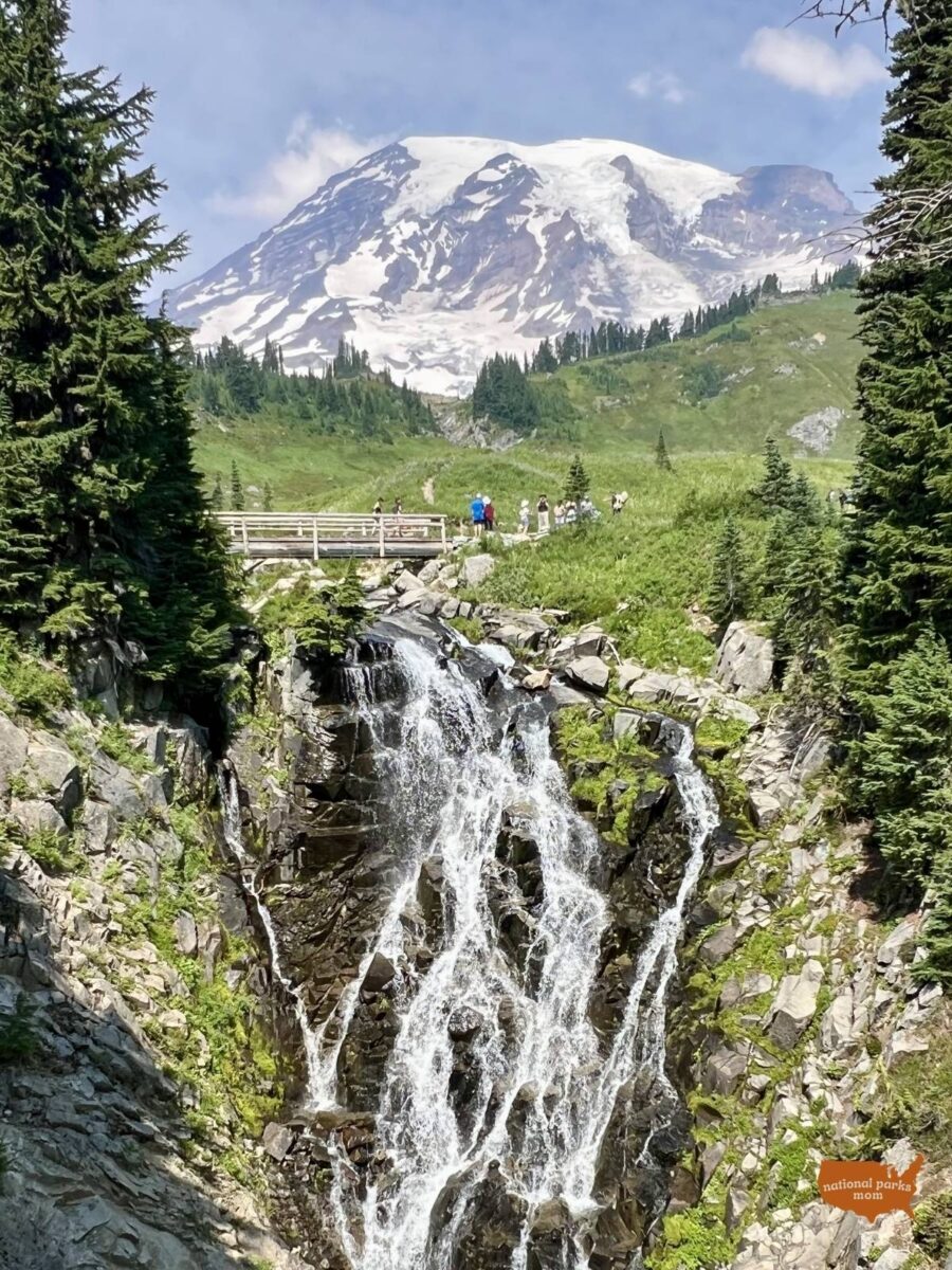 Myrtle Falls, Paradise area, Mt Rainier NP