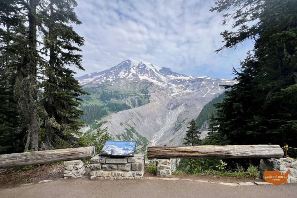 viewpoint on Nisqually Vista trail
