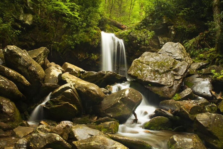 Grotto Falls, , Great Smoky Mountains National Park